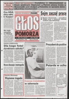 Głos Pomorza, 1991, listopad, nr 275