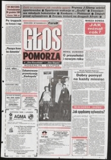 Głos Pomorza, 1991, grudzień, nr 302