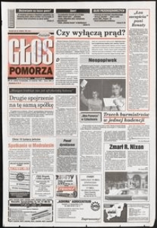 Głos Pomorza, 1994, kwiecień, nr 95