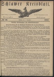 Kreisblatt des Schlawer Kreises 1882 No 96