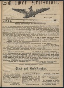 Kreisblatt des Schlawer Kreises 1882 No 103