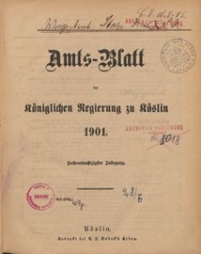 Amtsblatt der Königlichen Regierung zu Köslin 1901