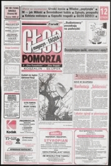 Głos Pomorza, 1992, kwiecień, nr 100