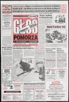 Głos Pomorza, 1992, maj, nr 105