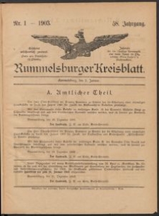 Rummelsburger Kreisblatt 1903 No 1