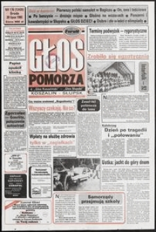 Głos Pomorza, 1992, lipiec, nr 176
