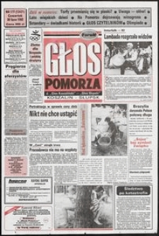 Głos Pomorza, 1992, lipiec, nr 177