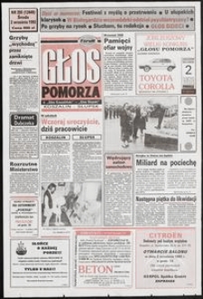 Głos Pomorza, 1992, wrzesień, nr 205