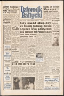 Dziennik Bałtycki, 1958, nr 4
