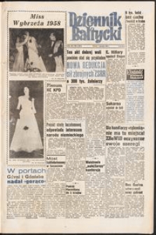 Dziennik Bałtycki, 1958, nr 5