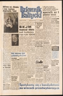 Dziennik Bałtycki, 1958, nr 18
