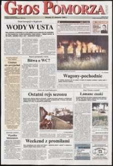 Głos Pomorza, 1999, sierpień, nr 202