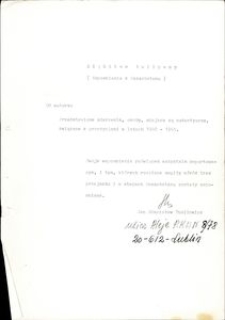 "Błękitne tulipany" - Wspomnienia z Kazachstanu [Teczka]