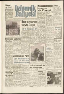 Dziennik Bałtycki, 1960, nr 240