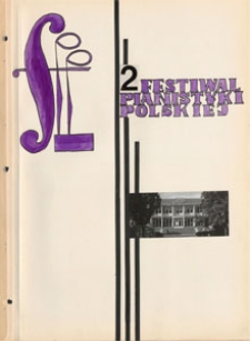 Kronika : 2 Festiwal Pianistyki Polskiej