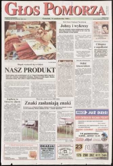 Głos Pomorza, 1999, październik, nr 240
