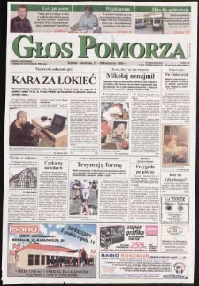 Głos Pomorza, 1999, listopad, nr 276