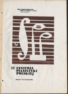 Kronika : 14 Festiwal Pianistyki Polskiej