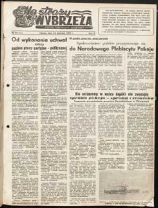 Na Straży Wybrzeża : gazeta marynarki wojennej, 1951, nr 83