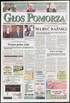 Głos Pomorza, 2000, październik, nr 240