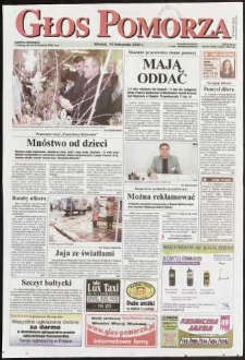Głos Pomorza, 2000, listopad, nr 264