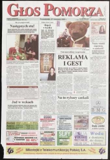 Głos Pomorza, 2000, listopad, nr 275