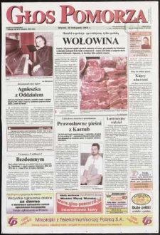 Głos Pomorza, 2000, listopad, nr 276
