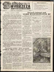 Na Straży Wybrzeża : gazeta marynarki wojennej, 1951, nr 260