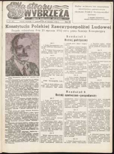 Na Straży Wybrzeża : gazeta marynarki wojennej, 1952, nr 23