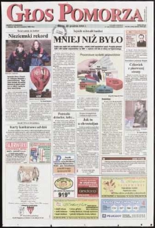 Głos Pomorza, 2000, grudzień, nr 295
