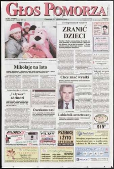 Głos Pomorza, 2000, grudzień, nr 296