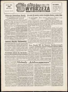 Na Straży Wybrzeża : gazeta marynarki wojennej, 1952, nr 67