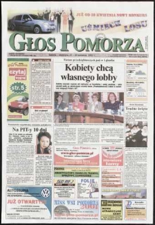 Głos Pomorza, 2001, kwiecień, nr 93