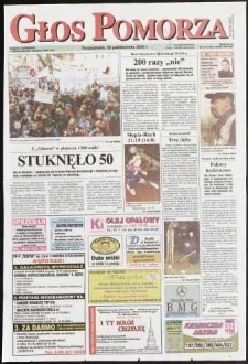 Głos Pomorza, 2000, październik, nr 247