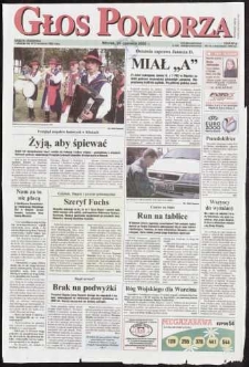 Głos Pomorza, 2000, czerwiec, nr 142