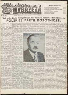 Na Straży Wybrzeża : gazeta marynarki wojennej, 1951, nr 309