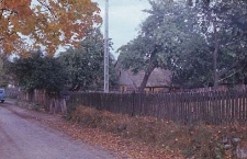 Fragment drogi wiejskiej z chałupą L. Kerlina - Kaliska