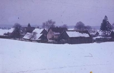 Panorama wsi - Skwierawy