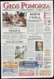 Głos Pomorza, 2000, sierpień, nr 182