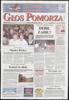 Głos Pomorza, 2000, sierpień, nr 196
