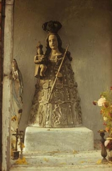 Rzeźba z kapliczki - Mirotki