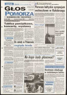 Głos Pomorza, 1990, listopad, nr 260
