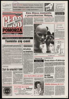 Głos Pomorza, 1993, lipiec, nr 167