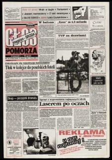 Głos Pomorza, 1993, sierpień, nr 185