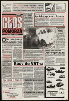 Głos Pomorza, 1993, sierpień, nr 187