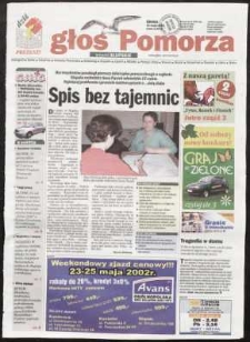 Głos Pomorza, 2002, maj, nr 118