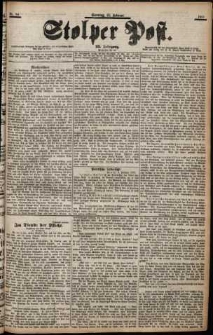Stolper Post Nr. 33/1901