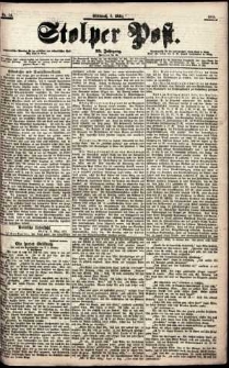 Stolper Post Nr. 54/1901