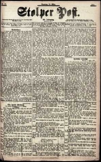 Stolper Post Nr. 58/1901