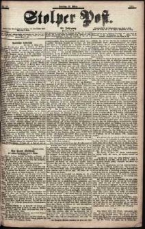 Stolper Post Nr. 62/1901